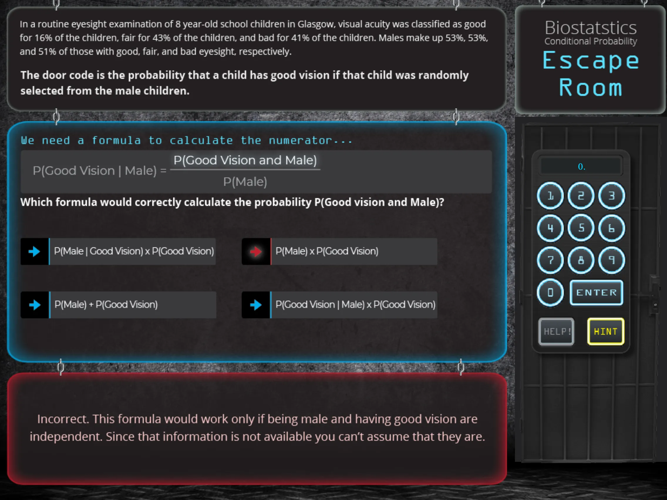 Escape Room Instructions