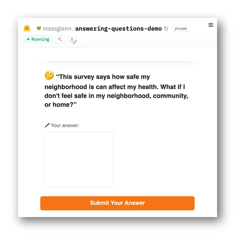 AI-enabled Practice Answering FAQs